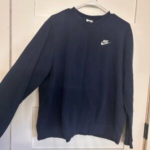 Nike Dark Blue Crewneck Sweatshirt